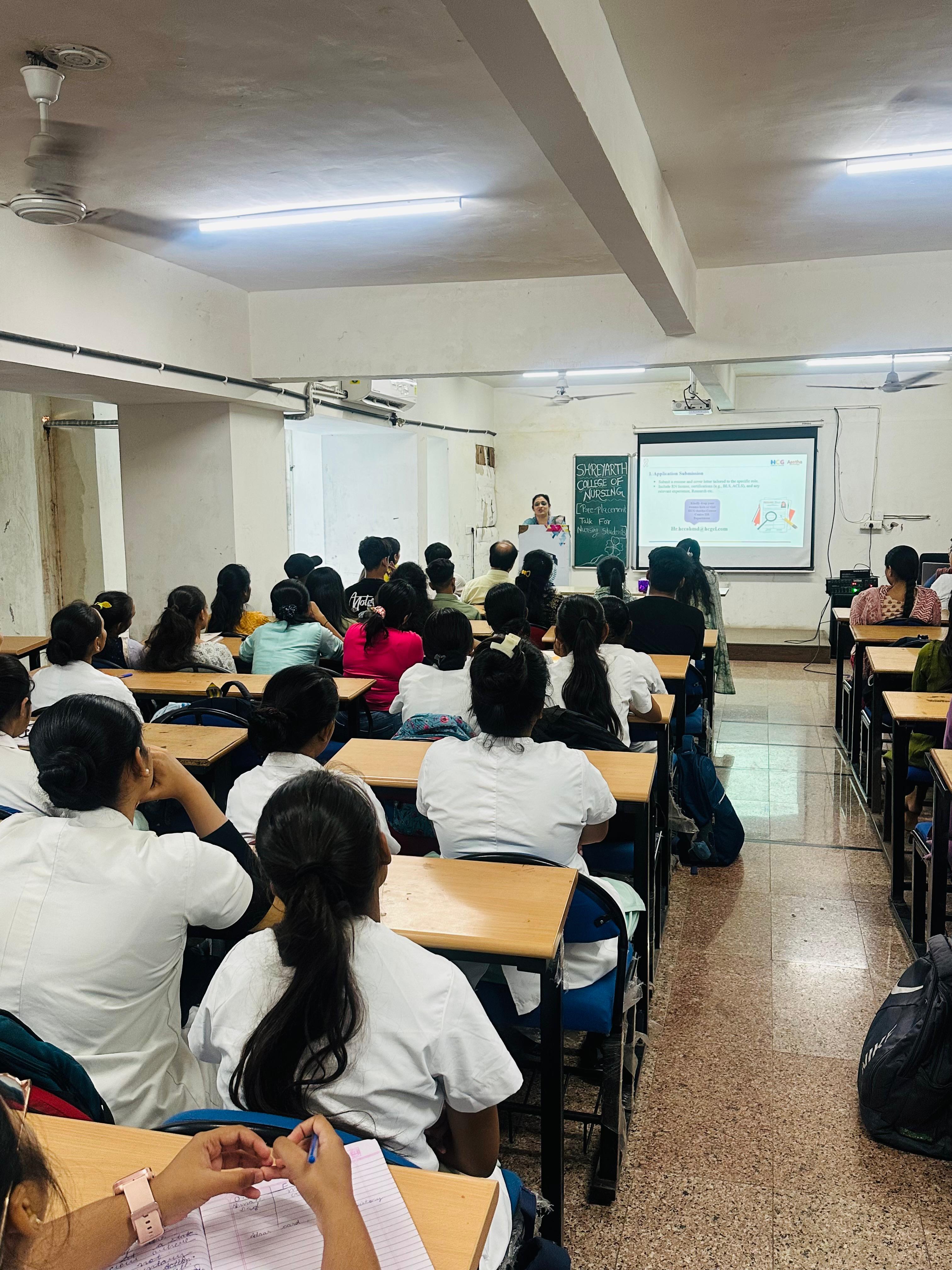 PRE-PLACEMENT TALK photo