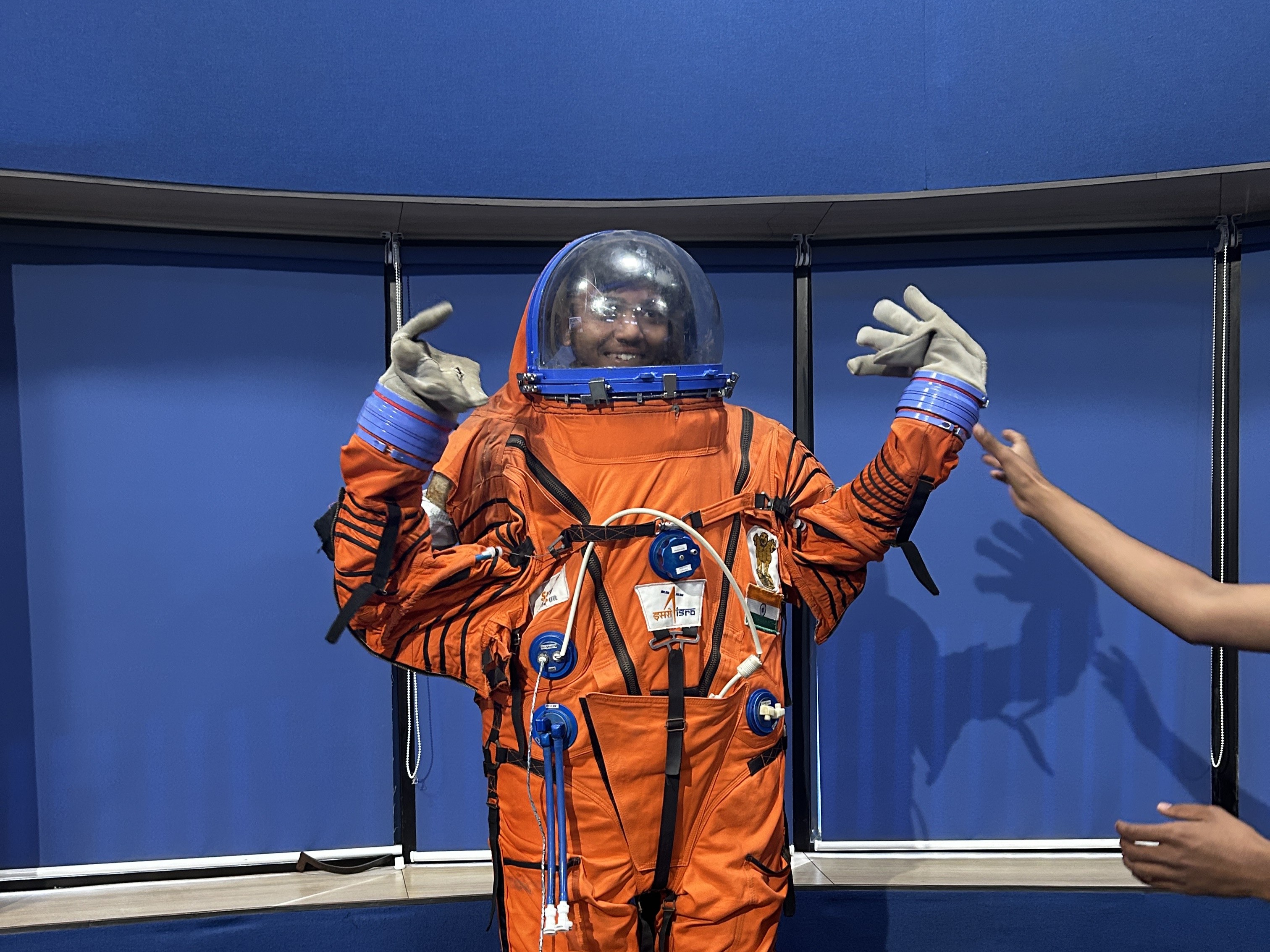 Industrial visit at  Vikram Sarabhai Space Exhibition (VVSE), ISRO photo